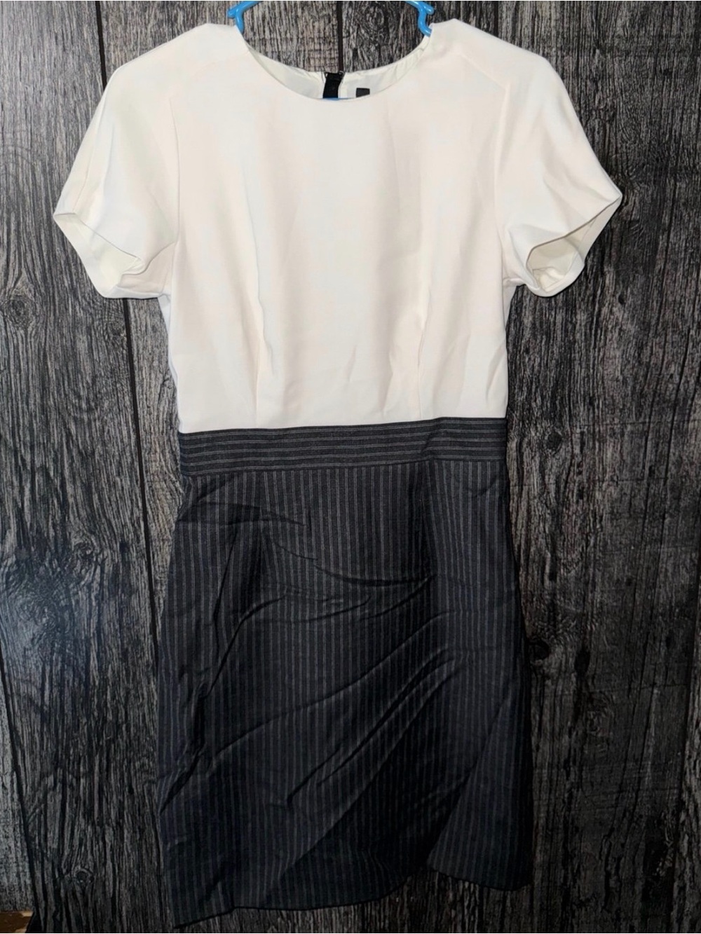 J. CREW colorblock sheath dress